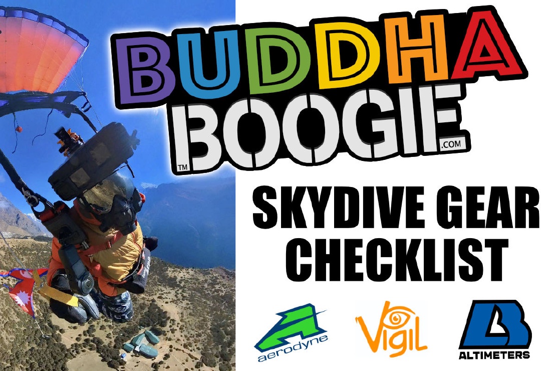Skydive Gear Checklist for the 2023 Everest One Skydiving Expedition